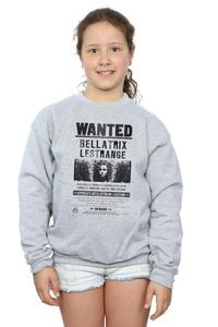 Толстовка «Беллатрикс Лестрейндж Разыскивается» Harry Potter, серый