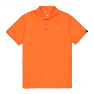 Поло с коротким рукавом Alpha Industries X-Fit, оранжевый