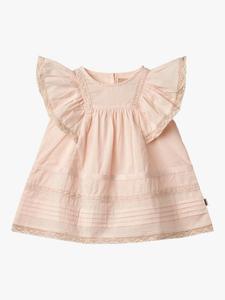 Платье Baby Minna с хлопковыми рюшами WHEAT, 2400 Powder