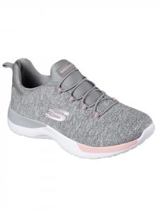 Низкие кеды DYNAMIGHT BREAK-THROUGH серого цвета Skechers