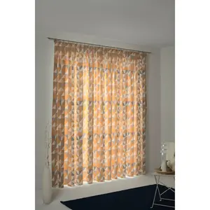 Занавес Bio Bel с кулиской, 1 шт., из 100% органического хлопка Adam, Curry