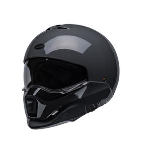 Полнолицевой шлем Broozer CCCDOT сертификация ABS с одинарным визором для поездок и путешествий BELL, серый