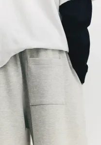 Спортивные штаны-джоггеры с облегающим верхом Pull&Bear, Light Grey