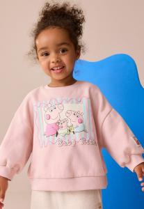 Толстовка Next PEPPA PIG & EVIE PIG CREW NECK, Pink