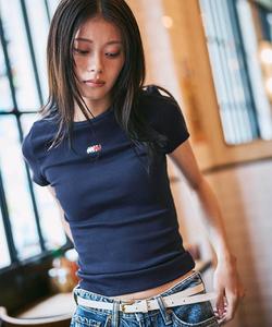 Футболка Slim Badge Rib