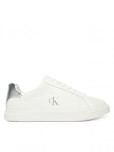 Кроссовки Calvin Klein Low Pro Cups Laceup Lth Met HW0HW02846, белый