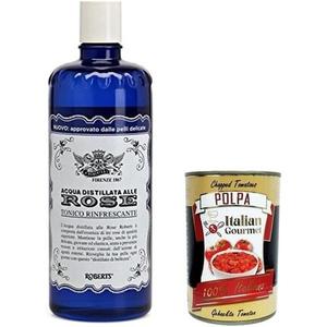 Acqua alle Rose Тоник для лица с дистиллированной водой и розами Освежающая формула 300 мл Italian Gourmet E.R