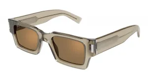 Солнцезащитные очки унисекс Saint Laurent SL 572, 006-Yellow-Yellow-Brown