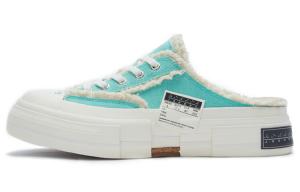 Кроссовки для скейтбординга унисекс с низким верхом светло-голубые/розовые Xvessel