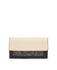 Женская сумка-кошелек Flap Kaos Icon большая Tous, черный