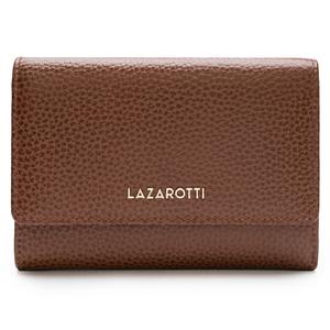 Кошелек Lazarotti Bologna Leather Leder 14 cm, коричневый