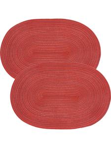 Erwin Müller Набор салфеток Silves, 2 штуки, красного цвета