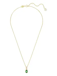 Колье Swaroski Bijoux Swarovski, золотой