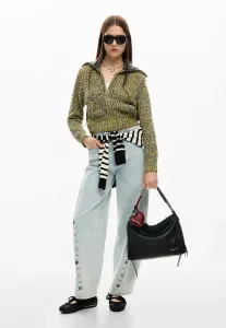 Сумочка среднего размера с сердечком Desigual, Black