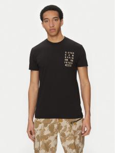 Футболка обычного кроя Text Chest D25968-C506 6057 G-Star Raw, черный