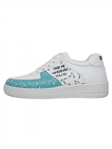 Кроссовки на шнуровке Dogo Dice Sneakers - Koala Hug, белый