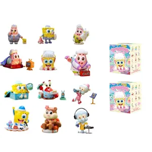 Пижама SpongeBob Pajamas Party Collection Patrick Star Blind Box товар одиночный мистери-бокс/полный бокс 12 шт POP MART