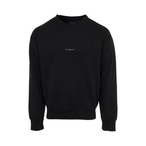 Толстовка Givenchy Boxy Fit Sweatshirt, черный