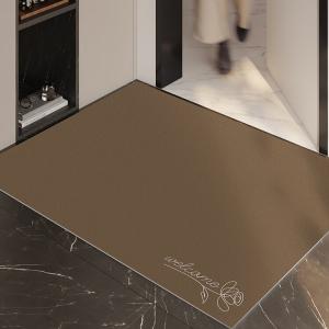 Y U-LIVE Ковер 60х90 см для прихожей, водонепроницаемый, грязеотталкивающий, с антискользящим покрытием, в узоре красного кирпича