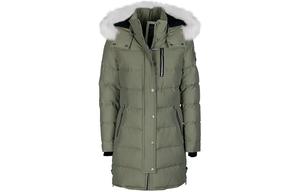 Пуховик женский Moose Knuckles, зеленый