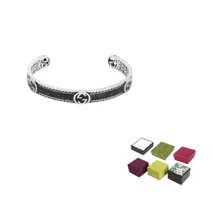 Стирлинг браслет с переплетающимся узором g GUCCI