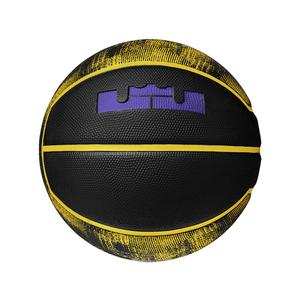Nike Резиновый баскетбольный мяч черно-желтый размер 7 для тренировок