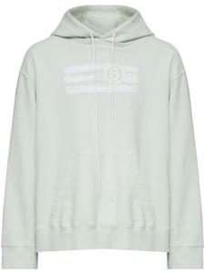 Худи с логотипом MM6 Maison Margiela, зеленый
