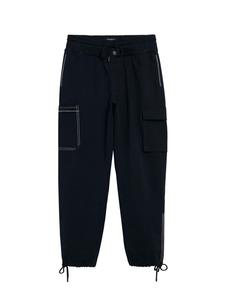 Desigual Широкие карго-штаны в черном цвете