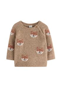 Джемпер Lindex ANIMAL, Beige Melange/Mottled Beige