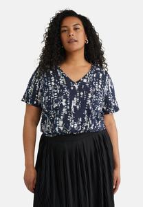 Футболка с принтом CURVE WE Fashion, темно-синий