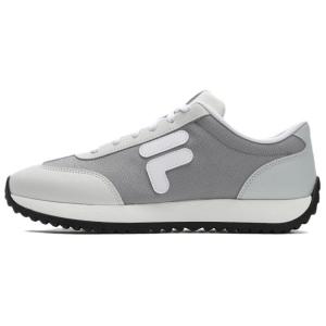 Износостойкие низкие повседневные туфли, мужские, серые FILA, Gray