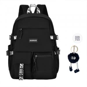 WARRIOR Нейлоновый рюкзак унисекс разноцветный, Black Black Coal Ball Charm