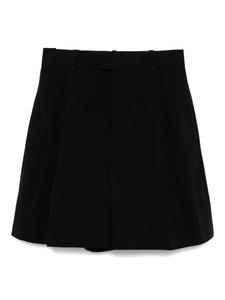 Хлопковые шорты Jil Sander, черный