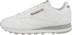 Мужские винтажные кроссовки Reebok Classic Leather 1983, белый/серый