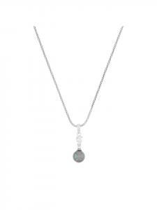 Amor Колье с подвеской, серебро 925 пробы, родированное серебро