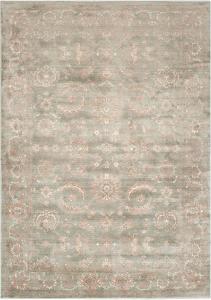 Ковер SAFAVIEH, 275 x 366 см, Tibetan Collection - Dark Grey & Ivory, ручной работы, вискозный, восточный, идеален для помещений с высокой проходимостью в гостиной, спальне (TIB537A)