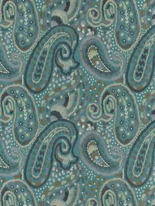 Индивидуальные занавески Uchiwa Designers Guild, Teal