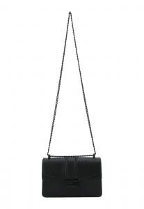 Сумка кросс-боди Seidenfelt ROROS 11 CM, Black Black/Metallic Black