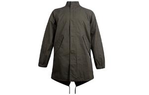 Мужской Тренч Converse, цвет Army Green