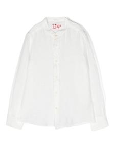 Льняная рубашка Pati MC2 Saint Barth Kids, белый
