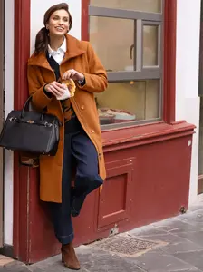 Вдохновение короткое пальто Inspirationen, цвет Cognac