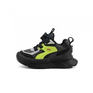 Низкие детские беговые кроссовки Elf Yellow/Obsidian Black Kids' Jeep, Elf желтый/Obsidian черный