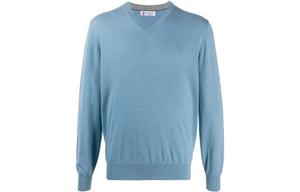 Мужской свитер Brunello Cucinelli, синий