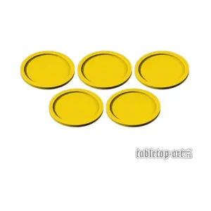 Маркер навыков и отряда 40 мм — желтый, Bits & Accessories - Markers & Templates