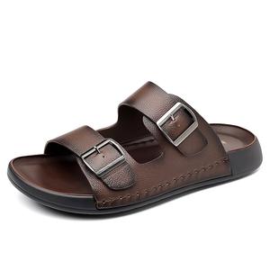 Сандалии-слайдеры с противоскользящей подошвой и износостойкими подошвами для мужчин Mulinsen, Brown
