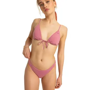 Beach Classics Roxy Женское откровенное покрытие Плавки бикини, цвет Rosa