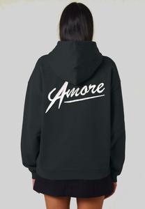 Толстовка с капюшоном AMORE BACK EMBROIDERY - Sweatshirt Mira Paris, черный