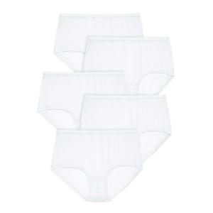 Женские хлопковые трусы больших размеров Comfort Choice, 5 шт., белый