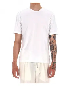 Белая хлопковая футболка и рубашка поло Roberto Collina, белый