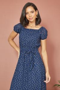 Платье Mela London, темно-синий